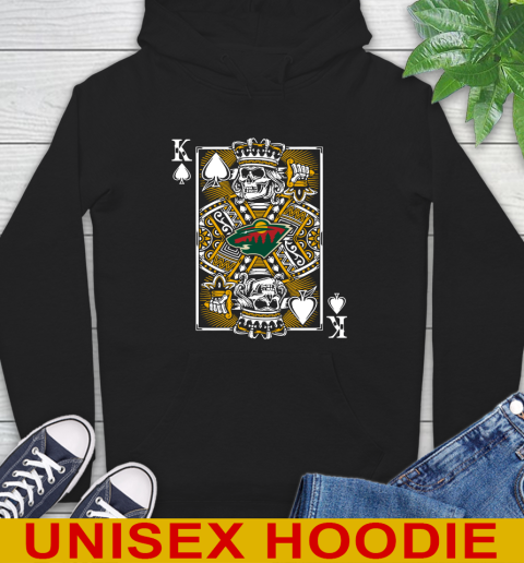 Minnesota Wild NHL Hockey The King Of Spades Death Cards Shirt Hoodie