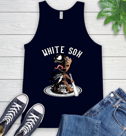 MLB Chicago White Sox Baseball Venom Groot Guardians Of The Galaxy Tank Top 3
