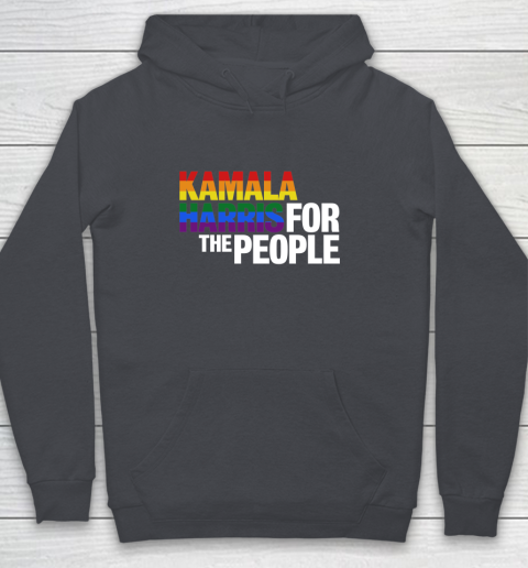 Kamala Harris 2020 for the People LGBT Youth Hoodie 5