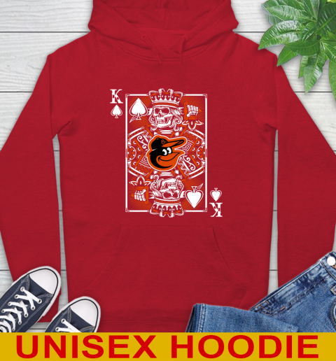 Baltimore Orioles MLB Baseball The King Of Spades Death Cards Shirt Hoodie 10