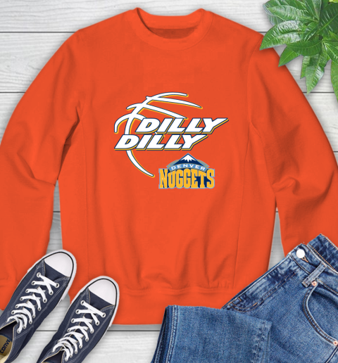 NBA Denver Nuggets Dilly Dilly Basketball Sports Sweatshirt 4