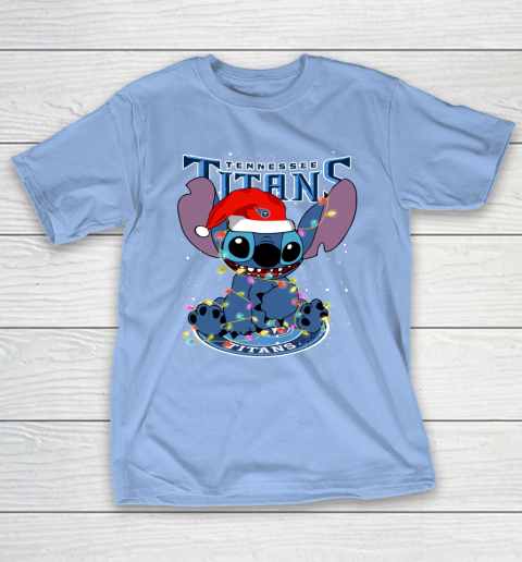 Tennessee Titans NFL Football noel stitch Christmas T-Shirt 8