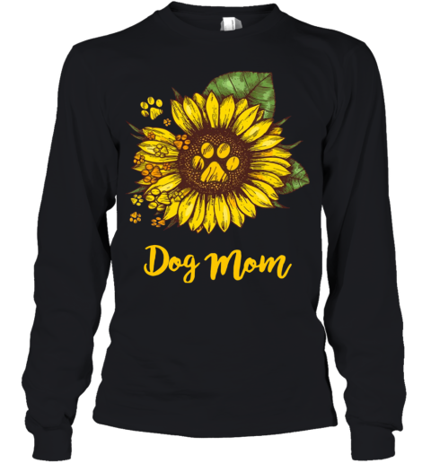dog mom sunflower sweatshirt