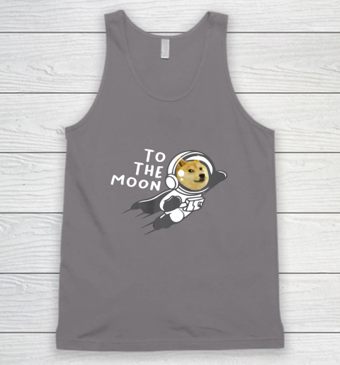 Dogecoin to the Moon Shirt Hodl Doge Coin Crypto Currency Tank Top 6