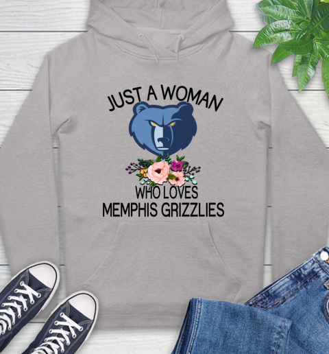 NBA Just A Woman Who Loves Memphis Grizzlies Basketball Sports Hoodie 10