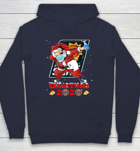 Phoenix Suns Funny Santa Claus Dabbing Christmas 2020 NBA Hoodie 2