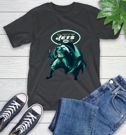 NFL Batman Football Sports New York Jets T Shirt Tee For Sports