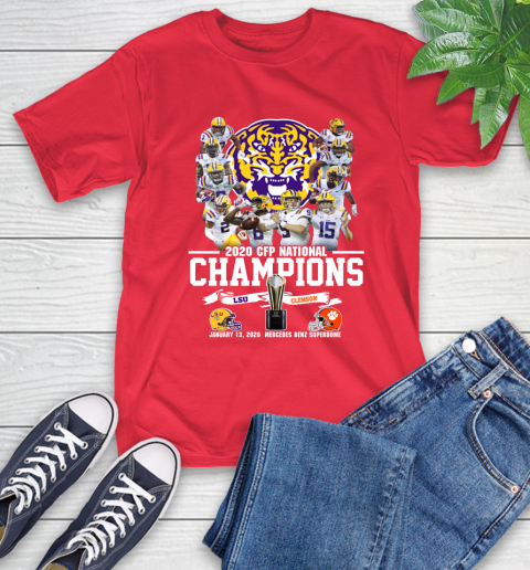 LSU Tigers 2020 Cfp National Champions Shirt 12
