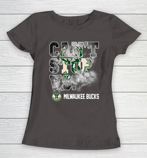 NBA Milwaukee Bucks Basketball Can't Stop Vs Women's T-Shirt 7