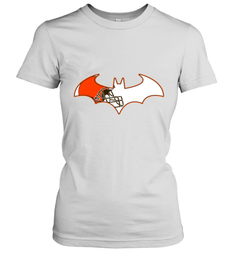 We Are The Cleveland Browns Batman NFL Mashup Women's T-Shirt