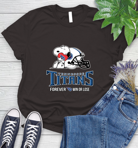NFL The Peanuts Movie Snoopy Forever Win Or Lose Football Tennessee Titans 98