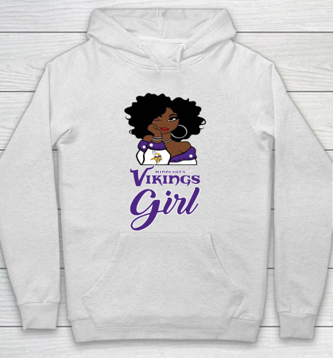 Minnesota Vikings Girl NFL Hoodie