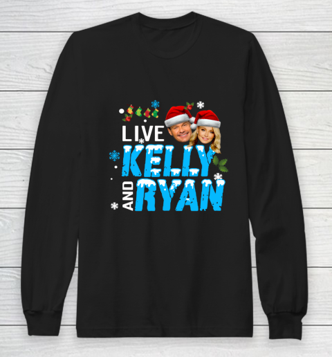 Kelly And Ryan Christmas Holiday Long Sleeve T-Shirt