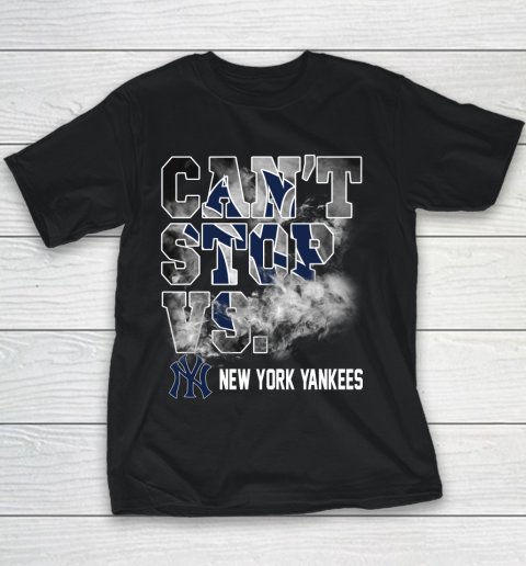MLB New York Yankees Baseball Can't Stop Vs Yankees Youth T-Shirt