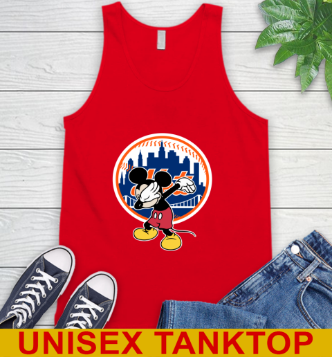 New York Mets MLB Baseball Dabbing Mickey Disney Sports Tank Top 6