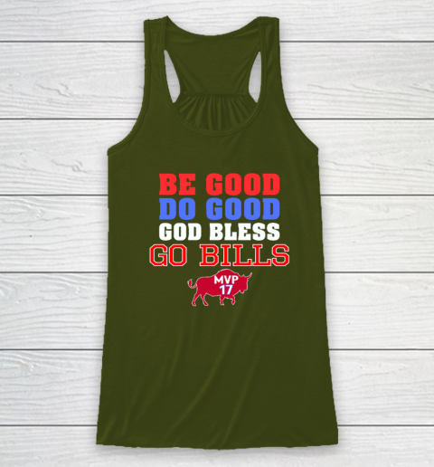Be Good Do Good God Bless Go Bills Racerback Tank 2