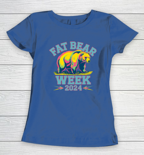 Fat Bear Week 2024 Grazer Animal Lover Alaska Katmai Nature Women's T-Shirt 6