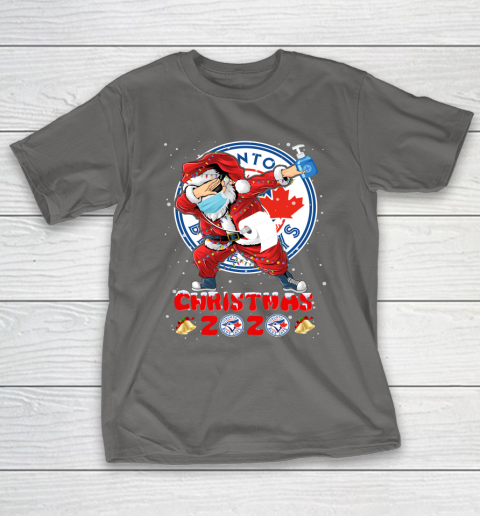 Toronto Blue Jays Funny Santa Claus Dabbing Christmas 2020 MLB T-Shirt 8