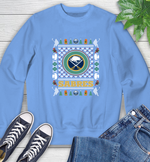 Buffalo Sabres Merry Christmas NHL Hockey Loyal Fan Ugly Shirt 35