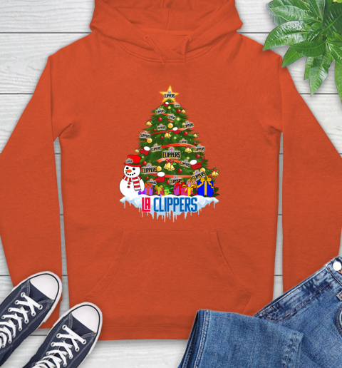 LA Clippers Merry Christmas NBA Basketball Sports Hoodie 5