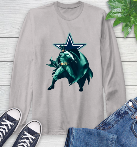 NFL Batman Football Sports Dallas Cowboys Long Sleeve T-Shirt 12