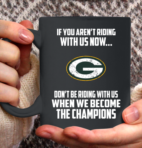 NFL Green Bay Packers Football We Become The Champions Ceramic Mug 11oz