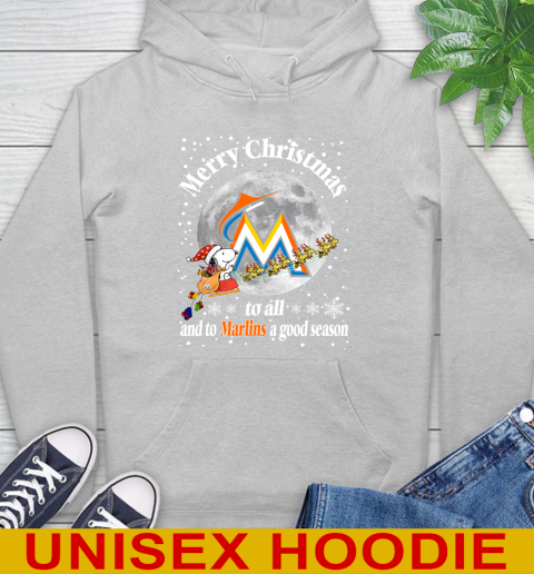 Miami Marlins Merry Christmas To All And To Marlins A Good Season MLB Baseball Sports Hoodie 6