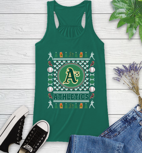 Oakland Athletics Merry Christmas MLB Baseball Loyal Fan Ugly Shirt 42