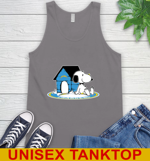 NFL Football Los Angeles Chargers Snoopy The Peanuts Movie Shirt Tank Top 7