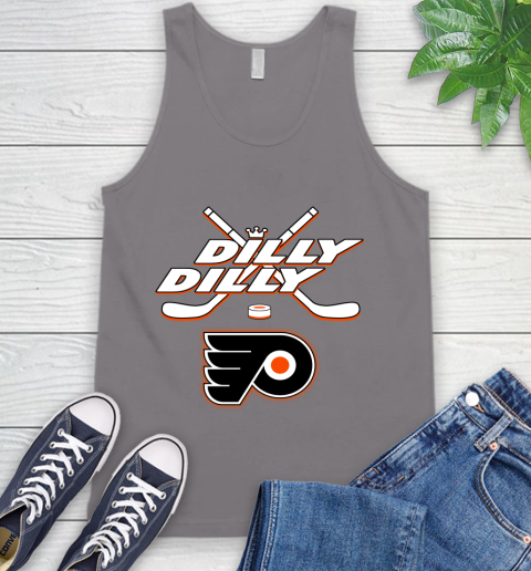 NHL Philadelphia Flyers Dilly Dilly Hockey Sports Tank Top 7