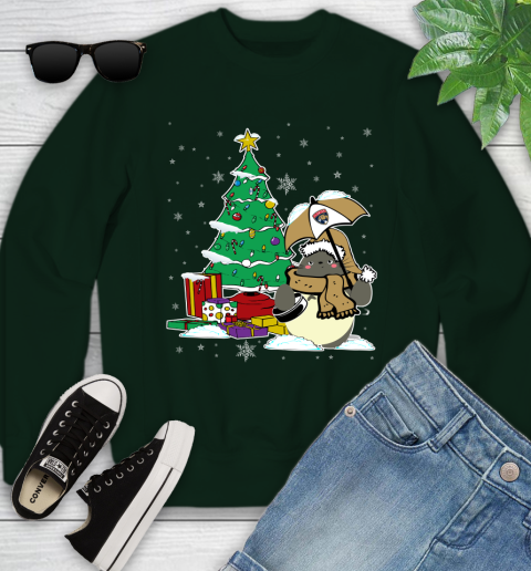 Florida Panthers NHL Hockey Cute Tonari No Totoro Christmas Sports Youth Sweatshirt 9