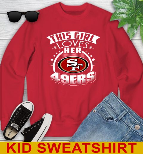 San Francisco 49ers NFL Football This Girl Loves Her Team 115