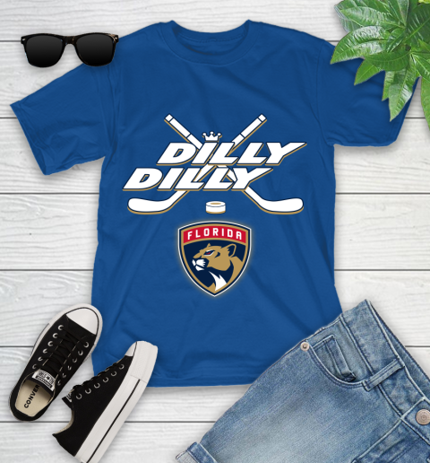 NHL Florida Panthers Dilly Dilly Hockey Sports Youth T-Shirt 9