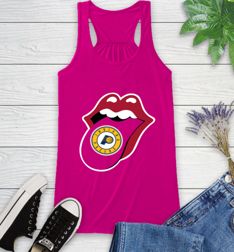Indiana Pacers NBA Basketball Lips I Root For My Team Adoring Fan 44