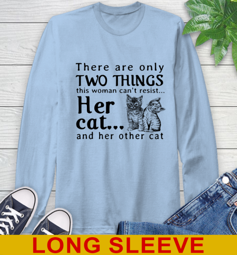 There are only two things this women can't resit her cat.. and cat 53
