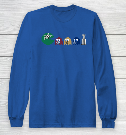 Dallas Stars x Pacman Create History For Stanley Cup Long Sleeve T-Shirt 9