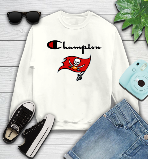 NFL Football Tampa Bay Buccaneers Champion Shirt Youth Sweatshirt