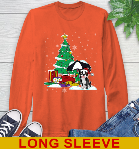 Boston Terrier Christmas Dog Lovers Shirts 199