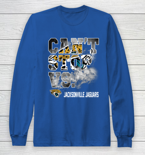 NFL Jacksonville Jaguars Can't Stop Vs Long Sleeve T-Shirt 6