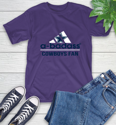 Dallas Cowboys NFL Football A Badass Adidas Adoring Fan Sports T-Shirt 5