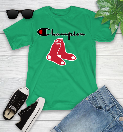 MLB Baseball Boston Red Sox Champion Shirt Youth T-Shirt 3