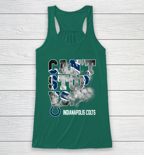 NFL Indianapolis Colts Can't Stop Vs Racerback Tank 5