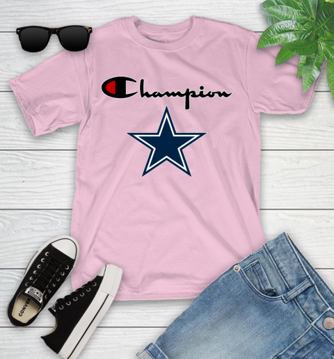 NFL Football Dallas Cowboys Champion Shirt Youth T-Shirt 7
