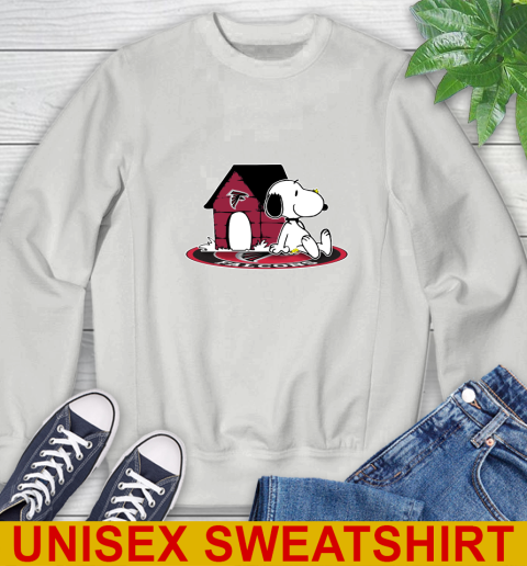 NFL Football Atlanta Falcons Snoopy The Peanuts Movie Shirt Sweatshirt 5