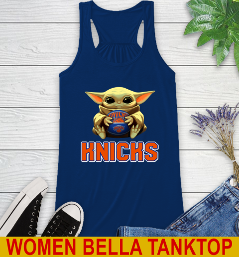 NBA Basketball New York Knicks Star Wars Baby Yoda Shirt 45