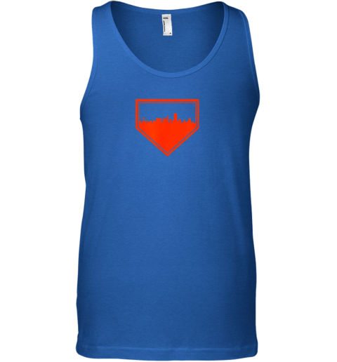 n6ew san francisco baseball home plate vintage sf skyline unisex tank 17 front royal