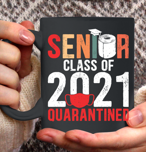 Senior Class of 2021 Quarantine Graduation Toilet Paper Ceramic Mug 11oz