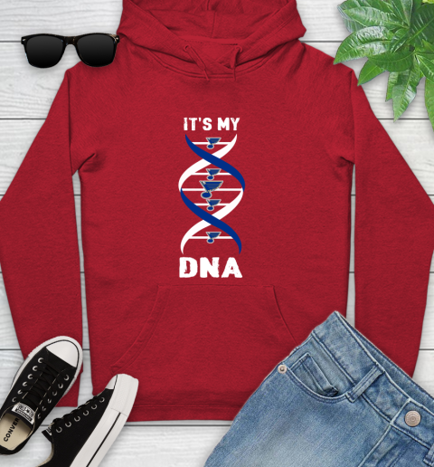 St.Louis Blues NHL Hockey It's My DNA Sports Youth Hoodie 12