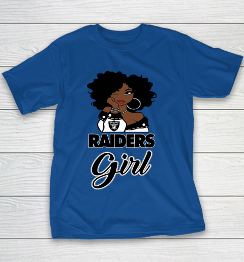 Oakland Raiders Girl NFL Youth T-Shirt