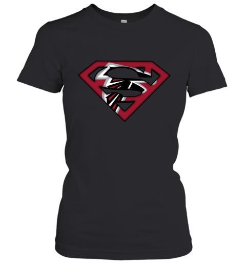 We Are Undefeatable The Atlanta Falcons x Superman NFL Women's T-Shirt